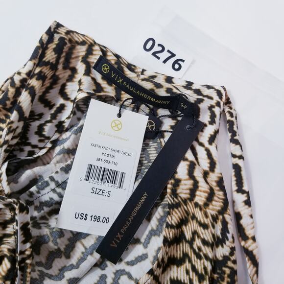 Vix Paul Hermanny Yastik Knot Short Dress - Picture 12 of 13